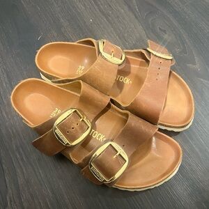 Leather Birkenstocks 39